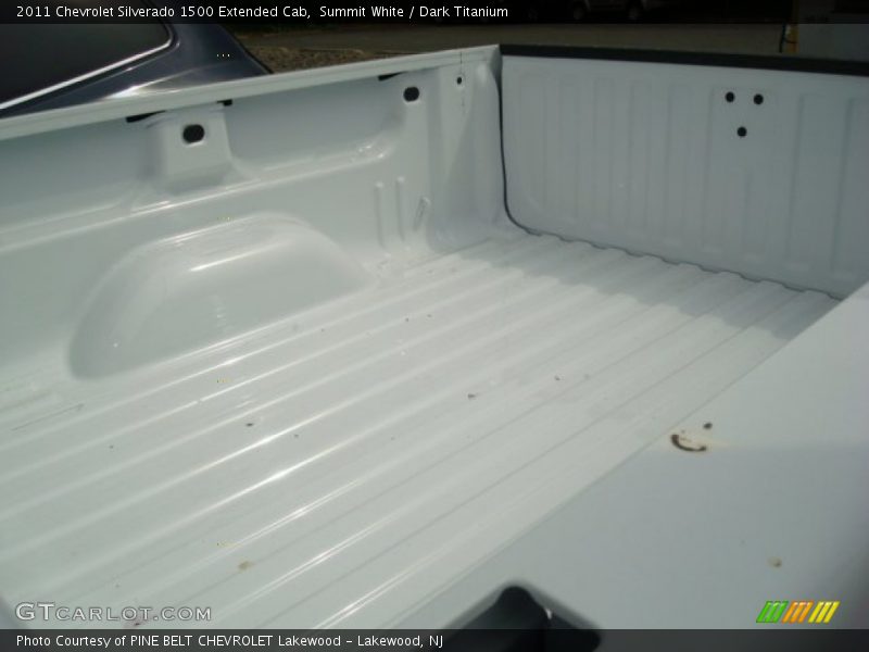 Summit White / Dark Titanium 2011 Chevrolet Silverado 1500 Extended Cab