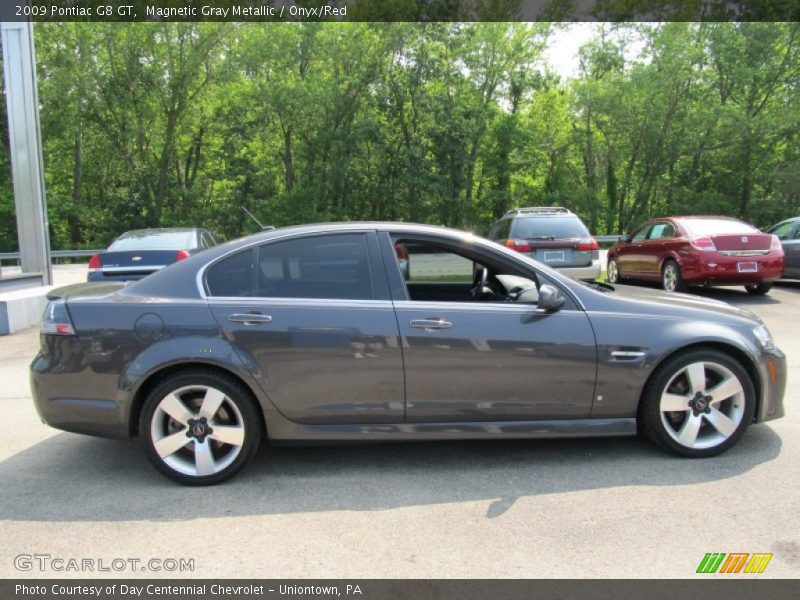 Magnetic Gray Metallic / Onyx/Red 2009 Pontiac G8 GT