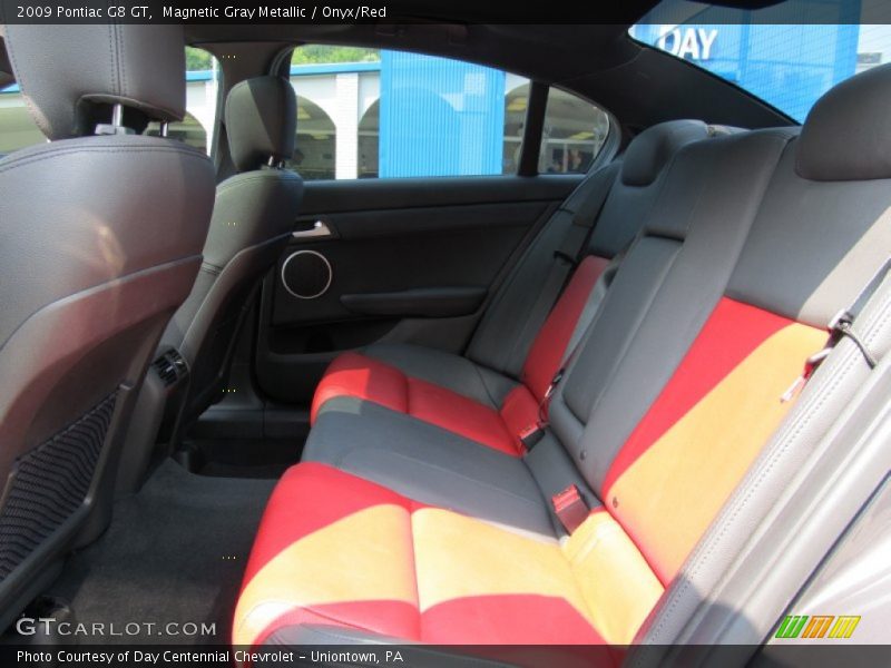 Magnetic Gray Metallic / Onyx/Red 2009 Pontiac G8 GT