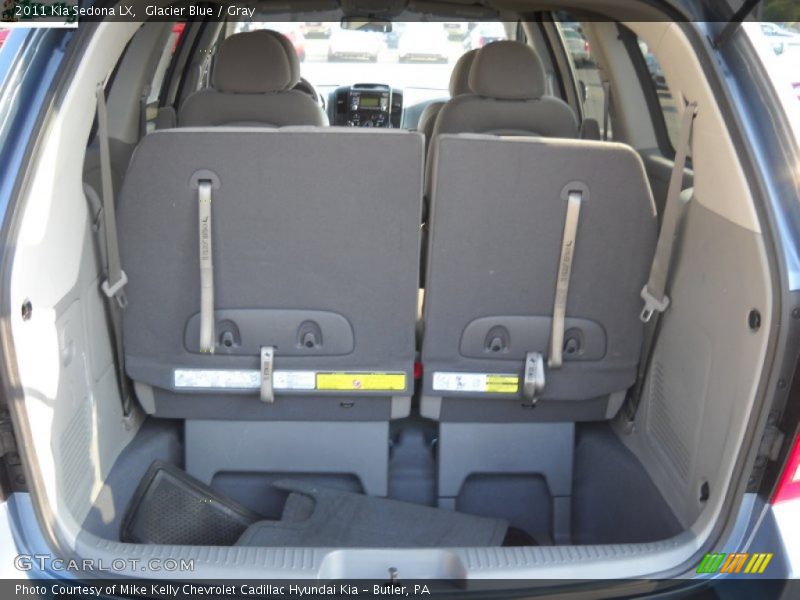 Glacier Blue / Gray 2011 Kia Sedona LX