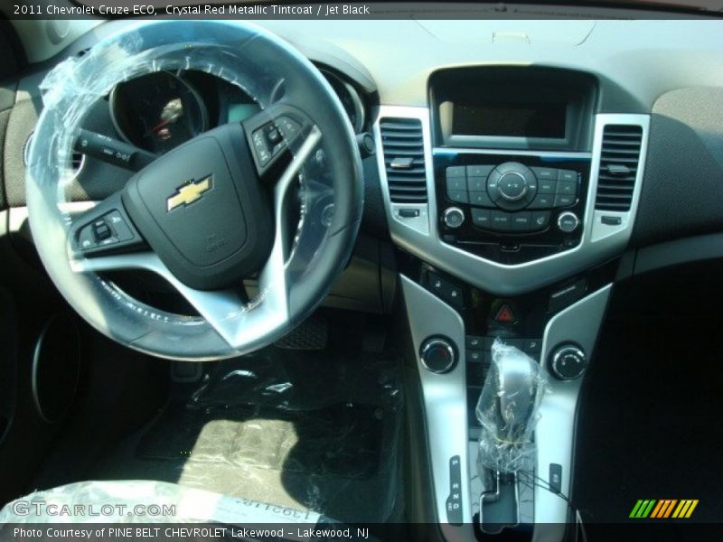 Crystal Red Metallic Tintcoat / Jet Black 2011 Chevrolet Cruze ECO