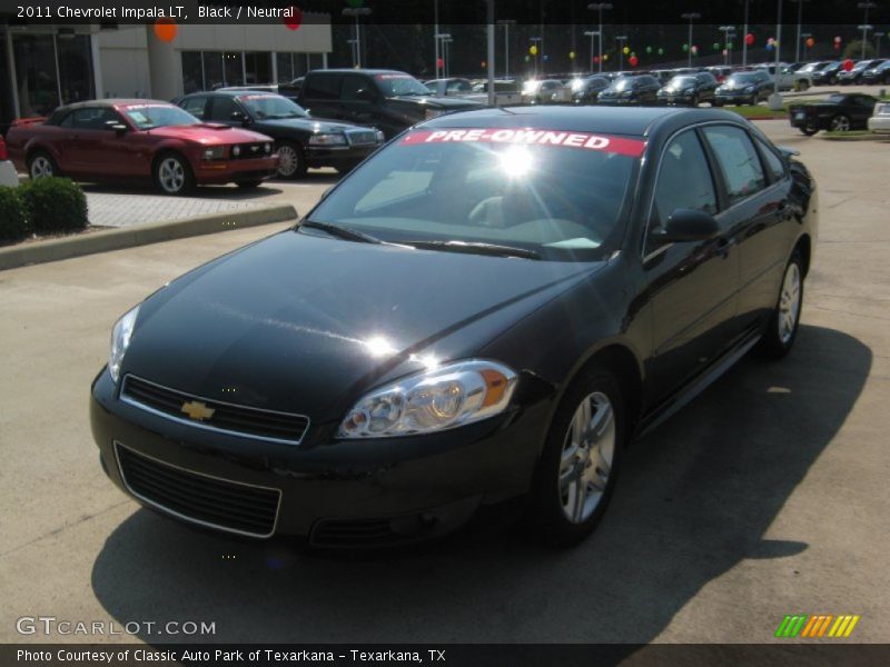 Black / Neutral 2011 Chevrolet Impala LT