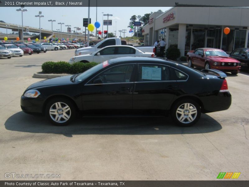 Black / Neutral 2011 Chevrolet Impala LT