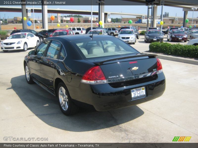 Black / Neutral 2011 Chevrolet Impala LT