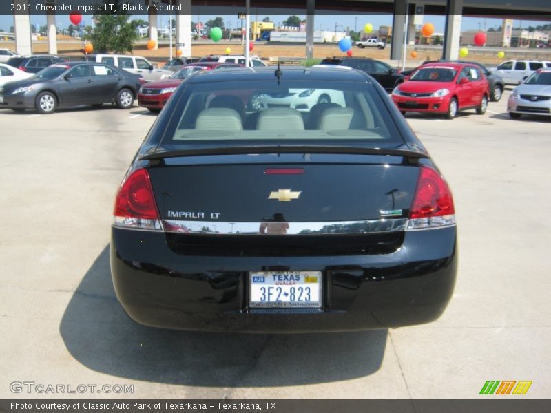Black / Neutral 2011 Chevrolet Impala LT