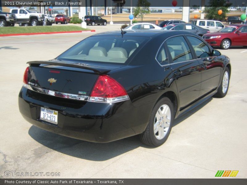 Black / Neutral 2011 Chevrolet Impala LT
