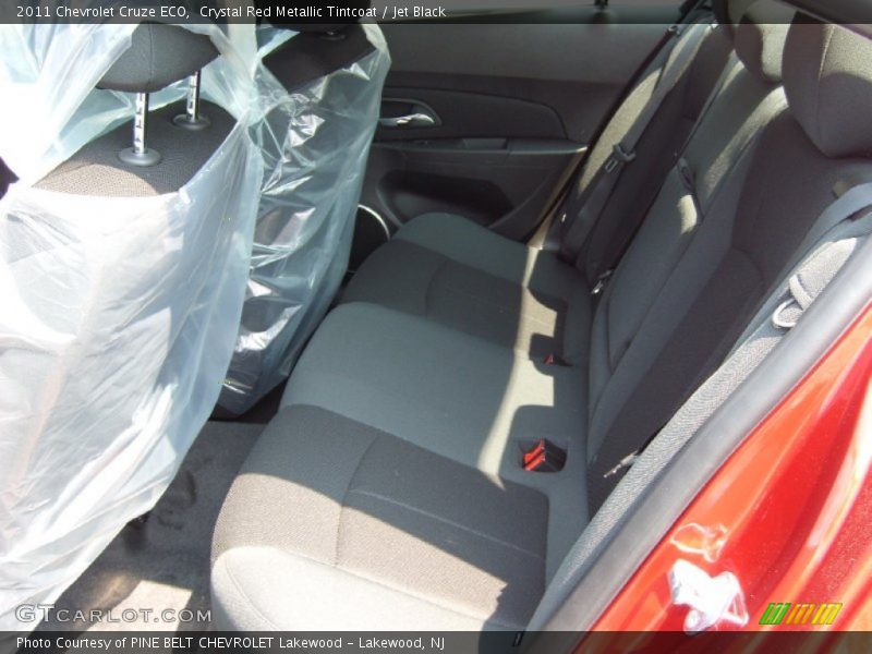 Crystal Red Metallic Tintcoat / Jet Black 2011 Chevrolet Cruze ECO