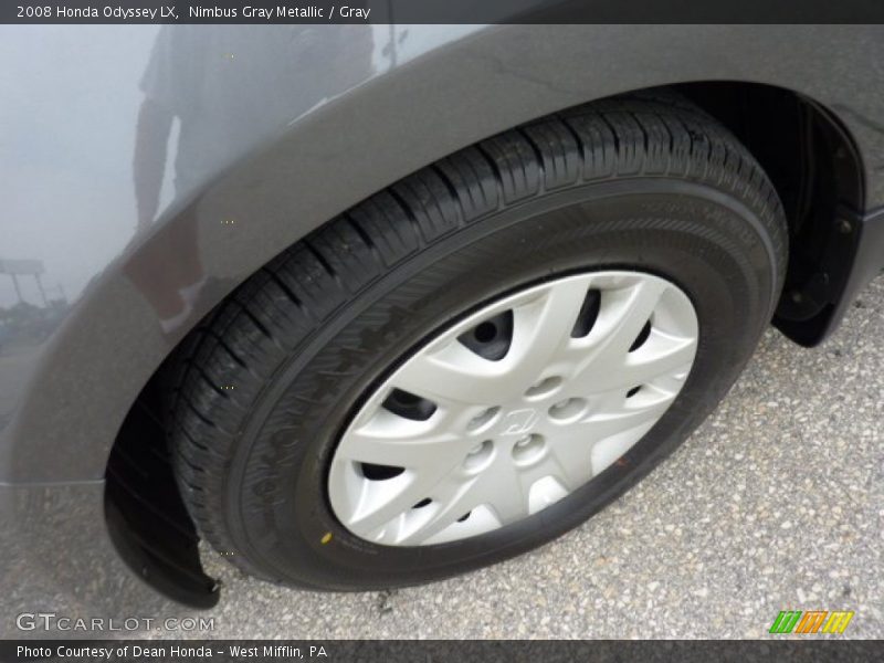 Nimbus Gray Metallic / Gray 2008 Honda Odyssey LX