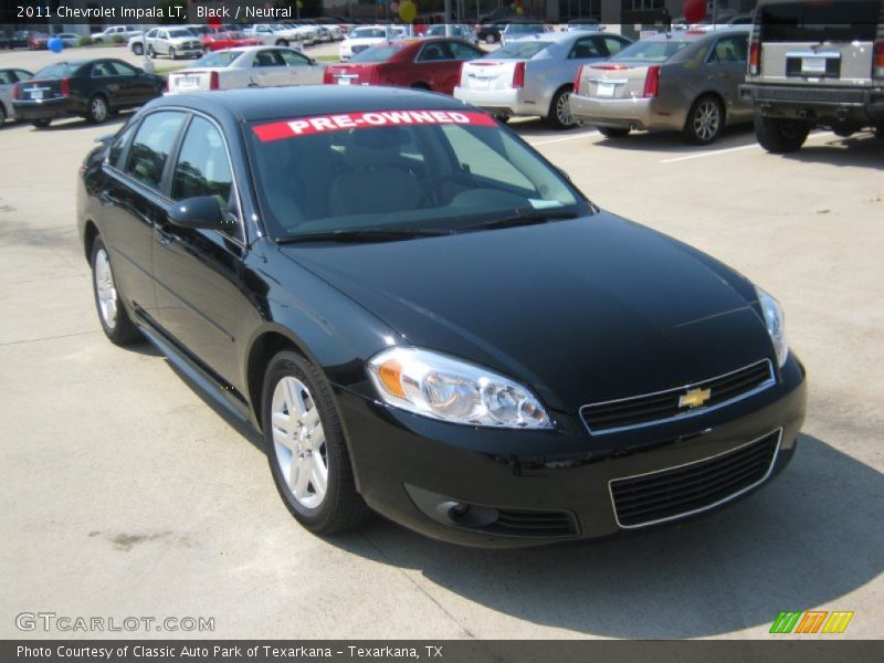 Black / Neutral 2011 Chevrolet Impala LT