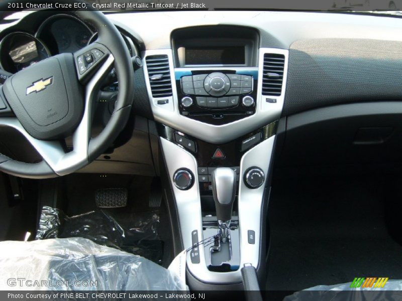 Crystal Red Metallic Tintcoat / Jet Black 2011 Chevrolet Cruze ECO
