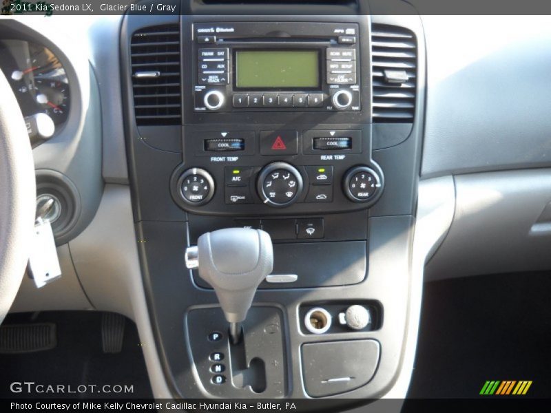 Glacier Blue / Gray 2011 Kia Sedona LX