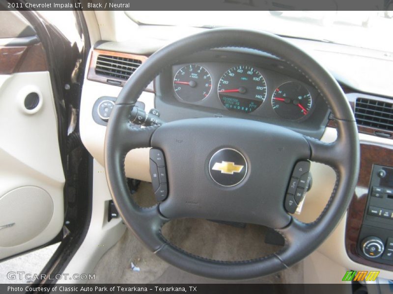 Black / Neutral 2011 Chevrolet Impala LT