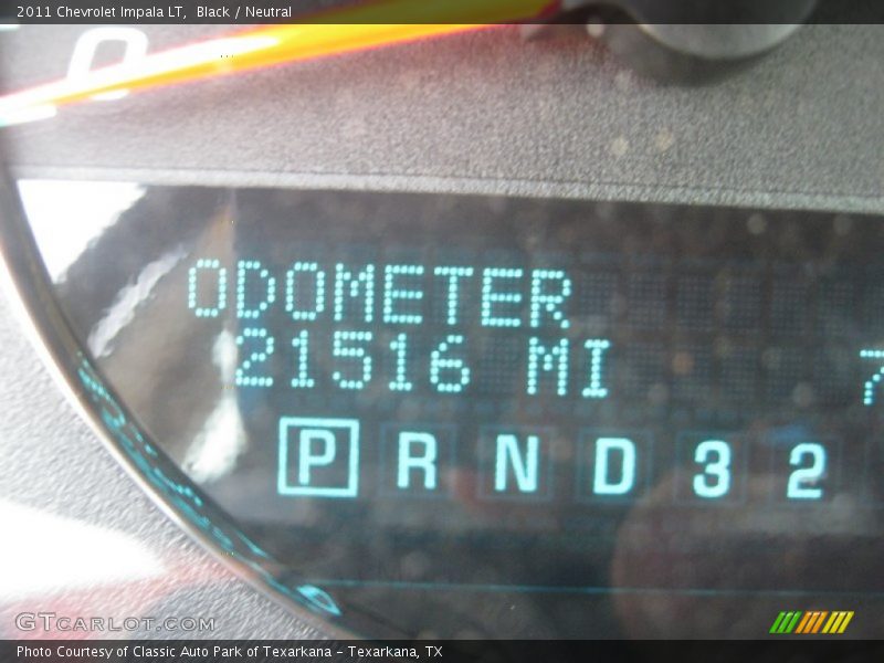 Black / Neutral 2011 Chevrolet Impala LT