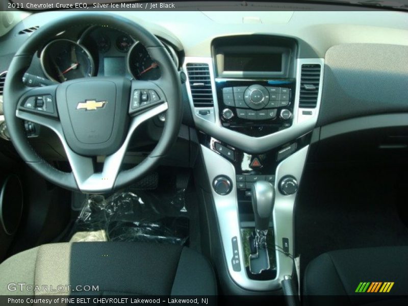 Silver Ice Metallic / Jet Black 2011 Chevrolet Cruze ECO