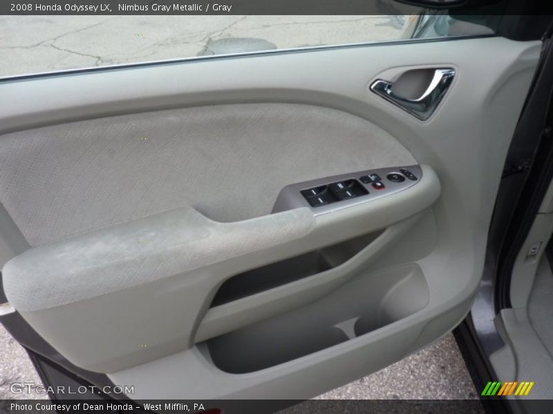 Nimbus Gray Metallic / Gray 2008 Honda Odyssey LX
