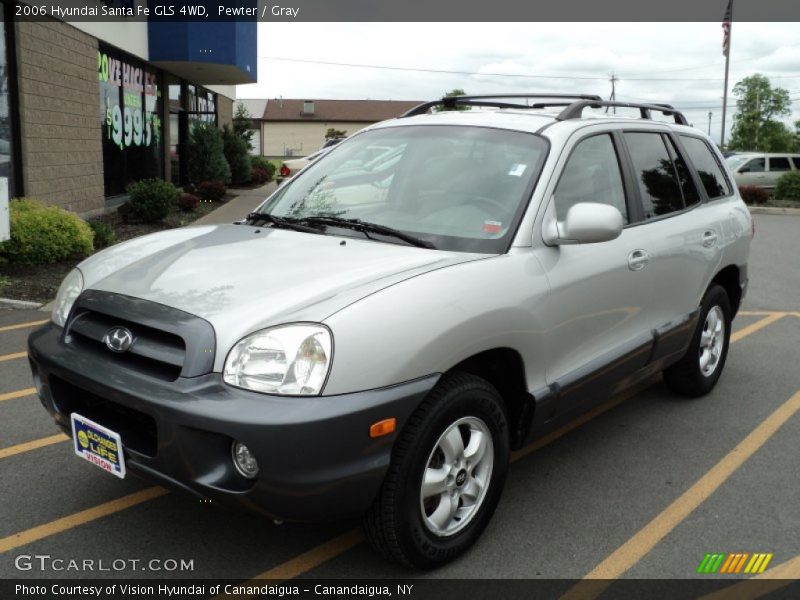Pewter / Gray 2006 Hyundai Santa Fe GLS 4WD
