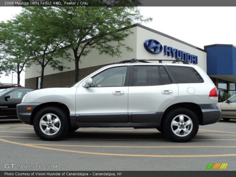 Pewter / Gray 2006 Hyundai Santa Fe GLS 4WD