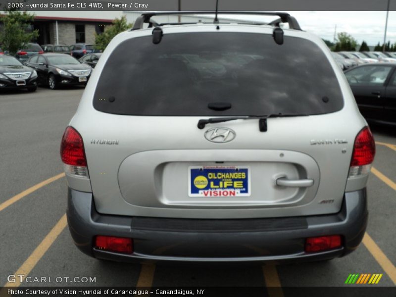 Pewter / Gray 2006 Hyundai Santa Fe GLS 4WD