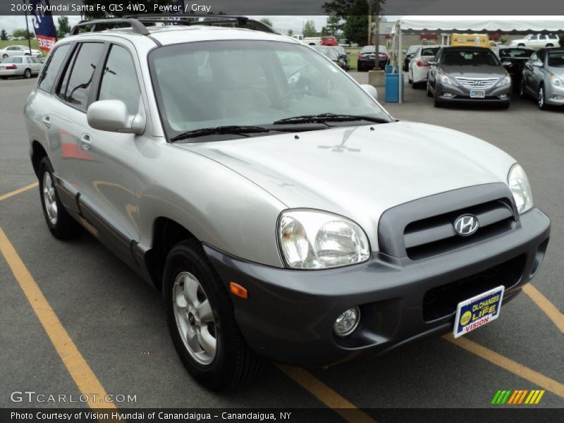 Pewter / Gray 2006 Hyundai Santa Fe GLS 4WD