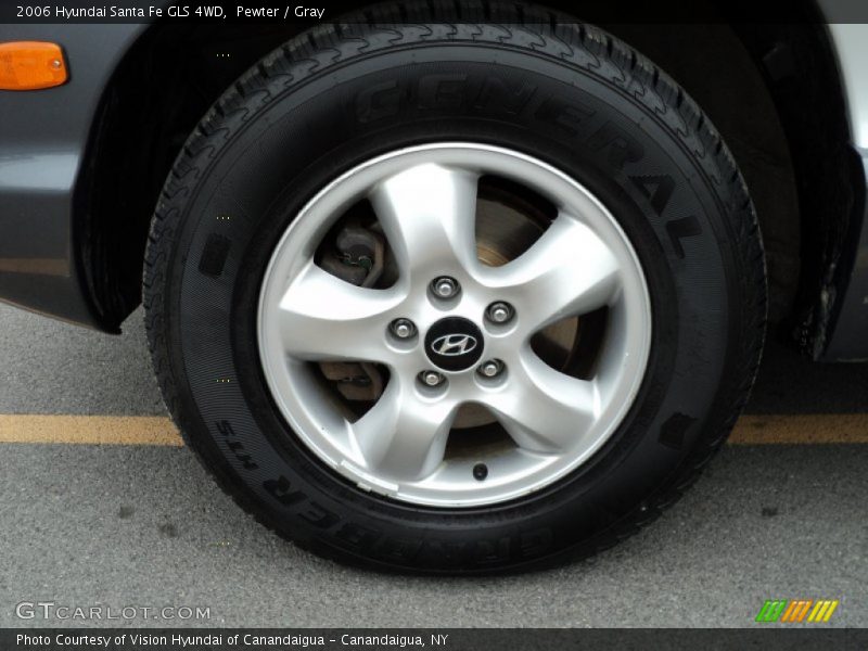 Pewter / Gray 2006 Hyundai Santa Fe GLS 4WD