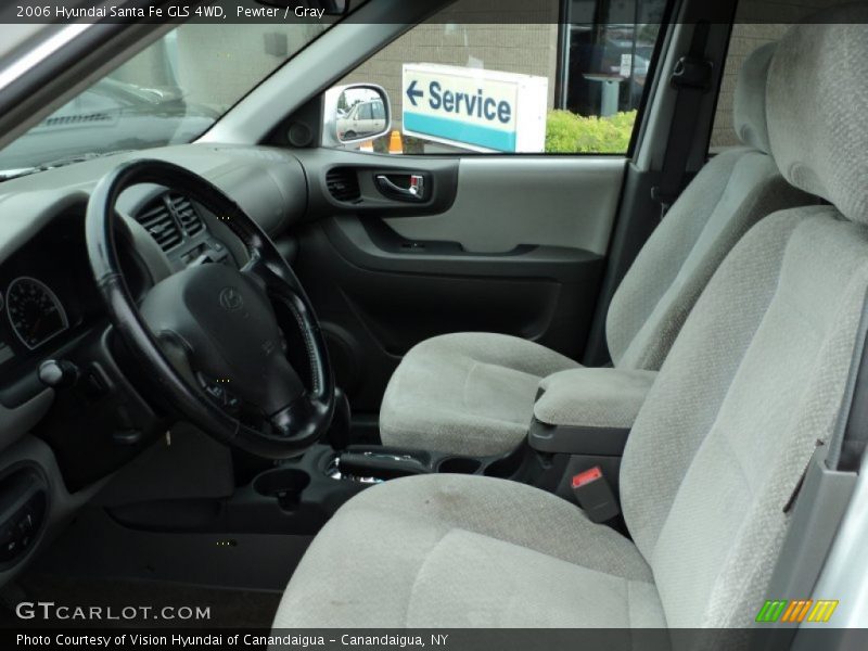 Pewter / Gray 2006 Hyundai Santa Fe GLS 4WD