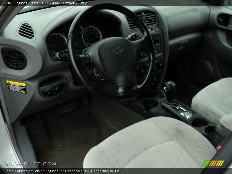 Pewter / Gray 2006 Hyundai Santa Fe GLS 4WD