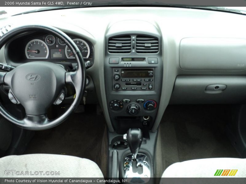 Pewter / Gray 2006 Hyundai Santa Fe GLS 4WD