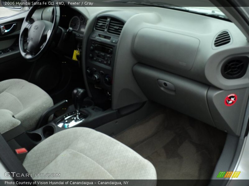 Pewter / Gray 2006 Hyundai Santa Fe GLS 4WD