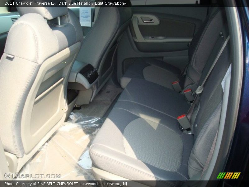Dark Blue Metallic / Light Gray/Ebony 2011 Chevrolet Traverse LS