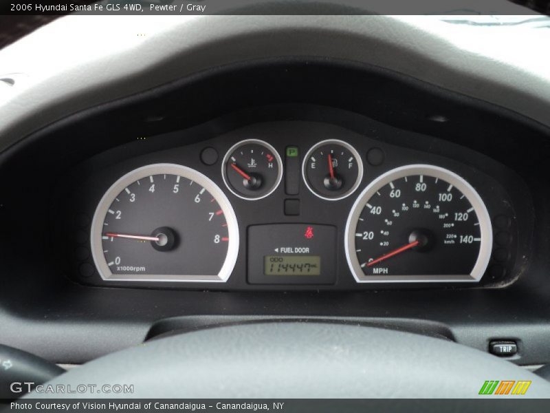 Pewter / Gray 2006 Hyundai Santa Fe GLS 4WD