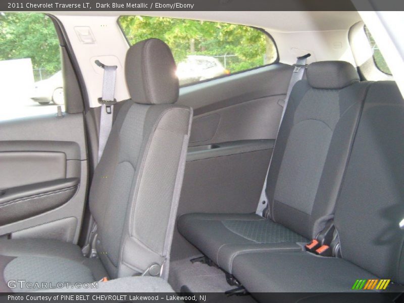Dark Blue Metallic / Ebony/Ebony 2011 Chevrolet Traverse LT