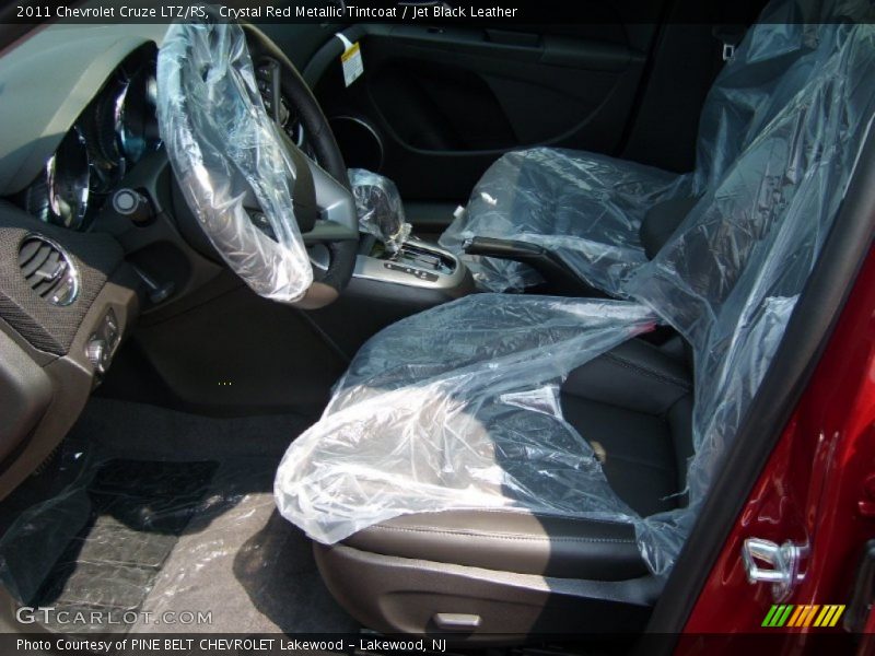 Crystal Red Metallic Tintcoat / Jet Black Leather 2011 Chevrolet Cruze LTZ/RS