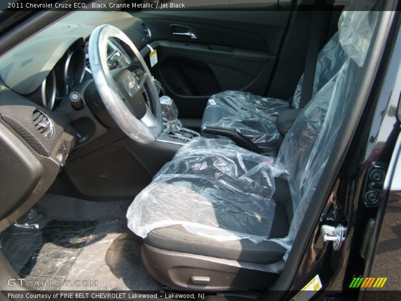 Black Granite Metallic / Jet Black 2011 Chevrolet Cruze ECO