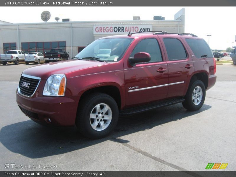 Red Jewel Tintcoat / Light Titanium 2010 GMC Yukon SLT 4x4