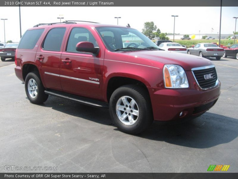 Red Jewel Tintcoat / Light Titanium 2010 GMC Yukon SLT 4x4