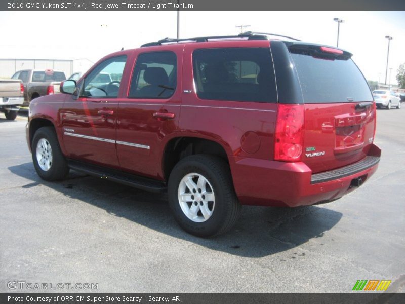 Red Jewel Tintcoat / Light Titanium 2010 GMC Yukon SLT 4x4