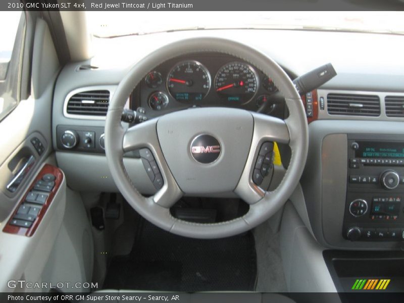 Red Jewel Tintcoat / Light Titanium 2010 GMC Yukon SLT 4x4