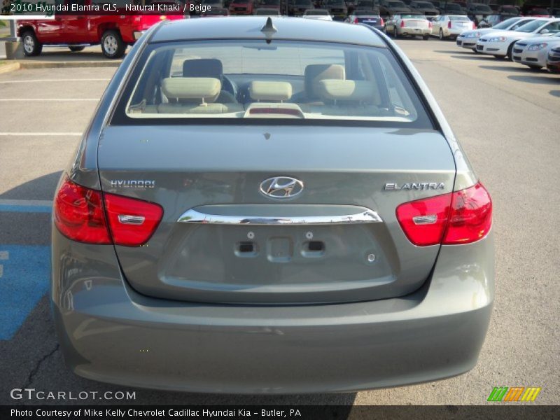 Natural Khaki / Beige 2010 Hyundai Elantra GLS