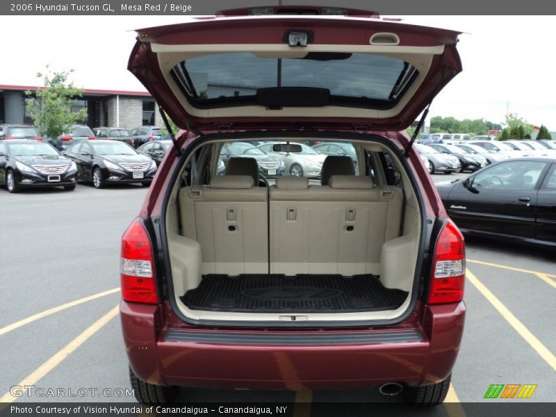 Mesa Red / Beige 2006 Hyundai Tucson GL