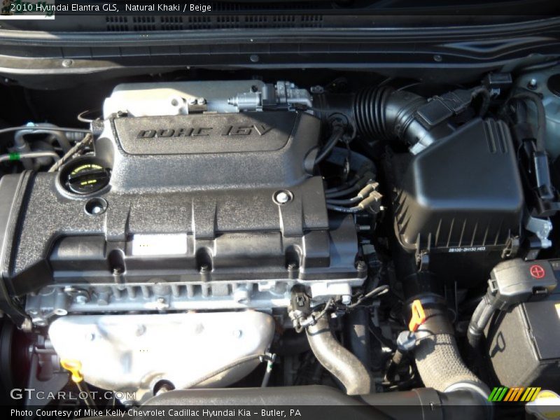 Natural Khaki / Beige 2010 Hyundai Elantra GLS