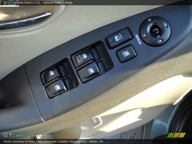 Natural Khaki / Beige 2010 Hyundai Elantra GLS