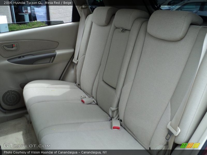Mesa Red / Beige 2006 Hyundai Tucson GL