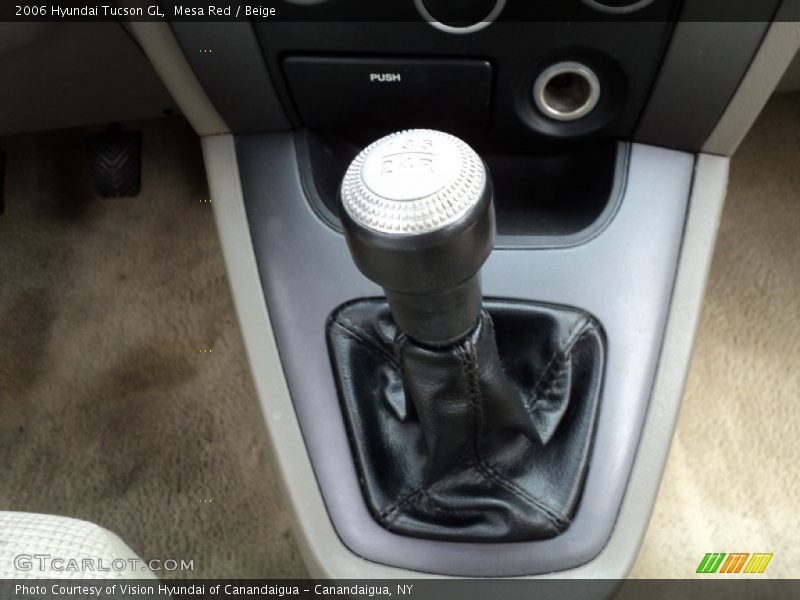 Mesa Red / Beige 2006 Hyundai Tucson GL