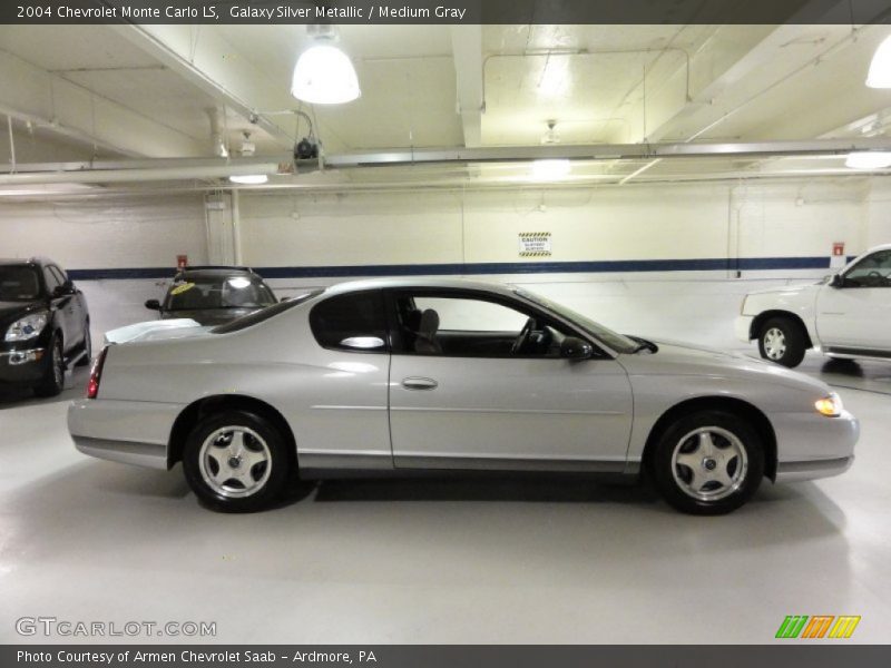 Galaxy Silver Metallic / Medium Gray 2004 Chevrolet Monte Carlo LS