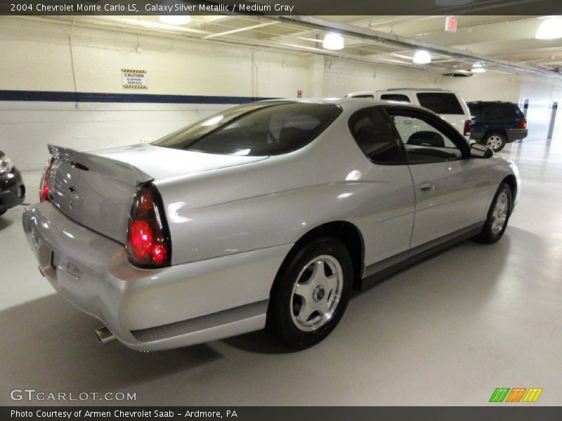 Galaxy Silver Metallic / Medium Gray 2004 Chevrolet Monte Carlo LS