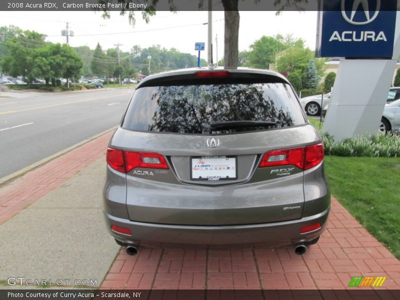 Carbon Bronze Pearl / Ebony 2008 Acura RDX