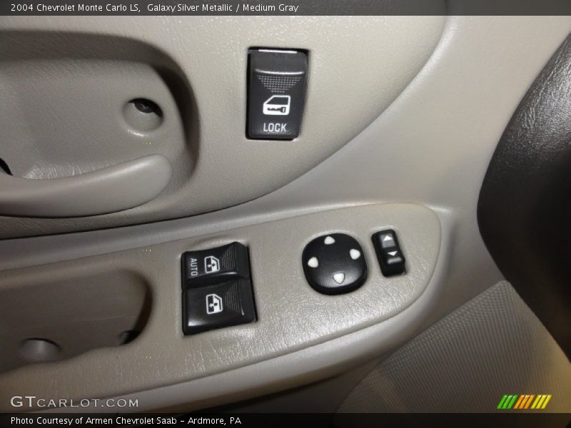 Galaxy Silver Metallic / Medium Gray 2004 Chevrolet Monte Carlo LS