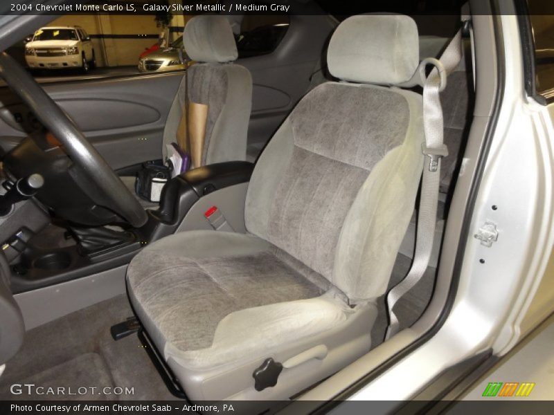 Galaxy Silver Metallic / Medium Gray 2004 Chevrolet Monte Carlo LS