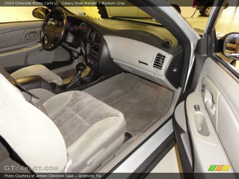 Galaxy Silver Metallic / Medium Gray 2004 Chevrolet Monte Carlo LS