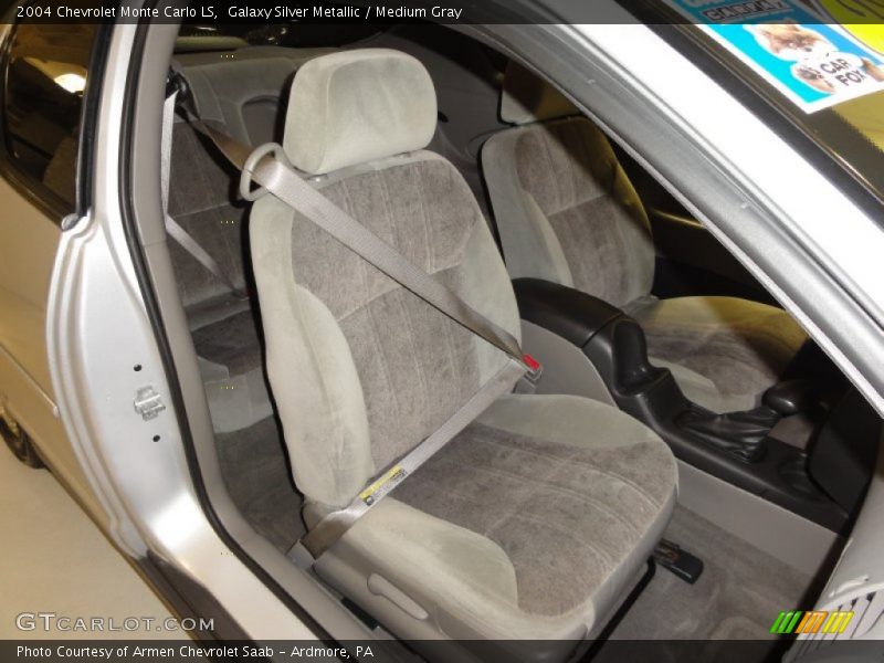 Galaxy Silver Metallic / Medium Gray 2004 Chevrolet Monte Carlo LS